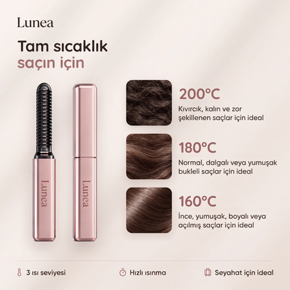 Lunea Taşınabilir Saç Bukle / Düzleştirme Maşası